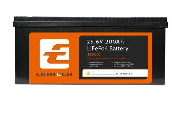 24V 200Ah LiFePO4 Battery with Bluetooth Lithtech
