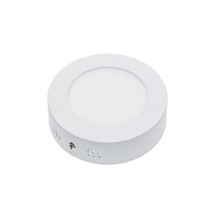 LED ПАНЕЛ ЗА ВЪНШЕН МОНТАЖ 6W КРЪГЪЛ  2800K SKU 2232 OPTONICA