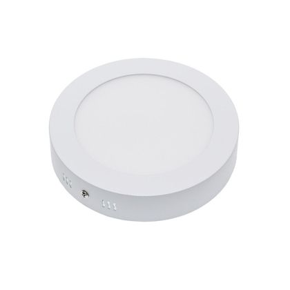 LED ПАНЕЛ ЗА ВЪНШЕН МОНТАЖ 12W КРЪГЪЛ  6000K SKU 2244 OPTONICA