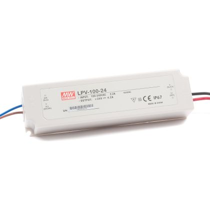 Mean Well LED Power Supply 100W 24V IP67