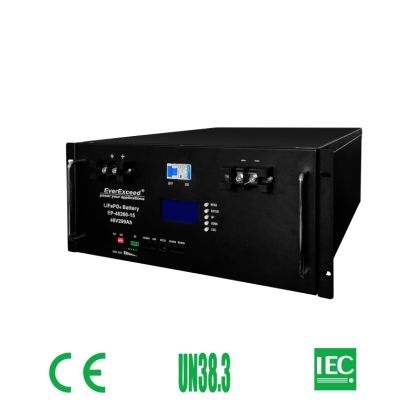 9.6kW LiFePO4 СОЛАРНА БАТЕРИЯ EverExceed 48V 200Ah 6000 Cycles