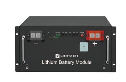 Батеря за соларна система 16.08kWh LiFePO4 Lithtech 51.2V 314Ah 8000 Cycles WiFi Bluetooth