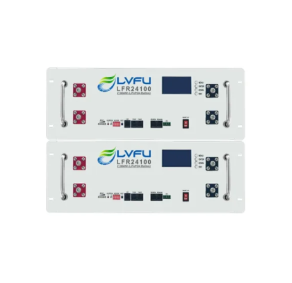 2 x 2.4kWh 24V 100Ah LiFePO4 Батерия Rack LVFU