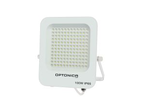 LED прожектор бял 100W 9000LM  90 градуса IP65 6000K SKU 5713 OPTONICA