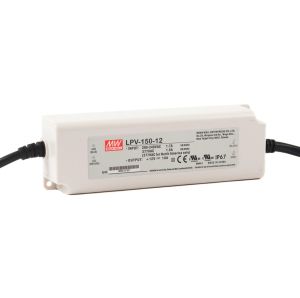 Mean Well LED Power Supply 150W 12V IP67