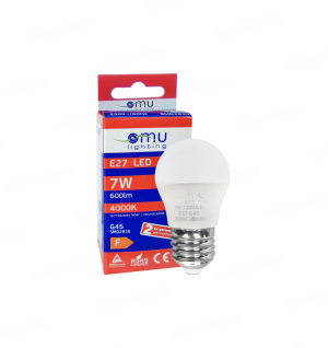 LED Крушка E27 G45 7W 600lm 4000K OMU Lighting