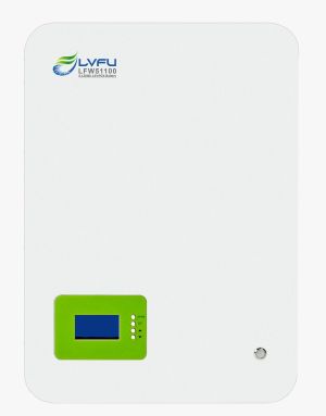 5.12kWh LiFePO4 Wall Mount Battery LVFU 51.2V 100Ah 6000 Cycles