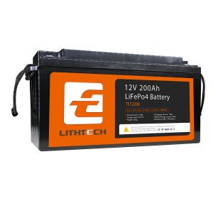 12V 200Ah LiFePO4 Battery with Bluetooth Lithtech with Heater