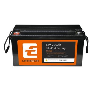 12V 200Ah LiFePO4 Battery with Bluetooth Lithtech with Heater
