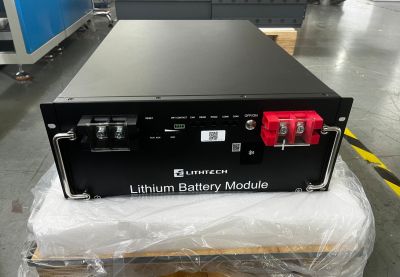 Батеря за соларна система 16.08kWh LiFePO4 Lithtech 51.2V 314Ah 8000 Cycles WiFi Bluetooth