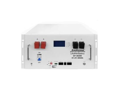 16.08 kWh LiFePO4 SOLAR BATTERY EverExceed LCD Touch 51.2V 314Ah 6000 Cycles Fire Protection