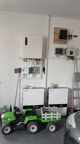 10.44kWh LiFePO4 Подова - Стенна Батерия HFIE 51.2V 204Ah 6000 Цикъла IP65 с Подгряване