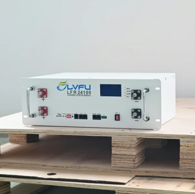 2.4kWh 24V 100Ah LiFePO4 Battery Rack LVFU