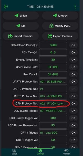 16.38kWh LiFePO4 BATTERY XD 51.2V REPT Cells 320Ah 6000 Cycles JKBMS 