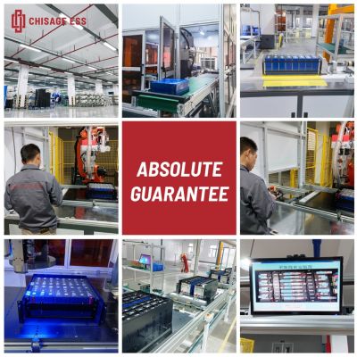 16.08kWh LiFePO4 Wall/Floor BATTERY CHISAGE 51.2V 320Ah EVE Cells CN BMS 6000 Cycles 