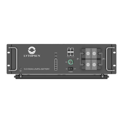 5.12kWh LiFePO4 Rack/Wall Battery TOPSUN 51.2V 100Ah  6000 Cycles WiFi Bluetooth