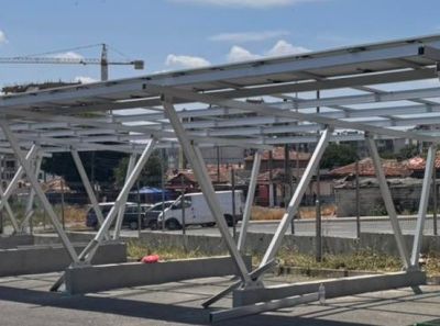 CARPORT Construction Set 2 cars 18 panels 2278х1134mm  Full Waterproof