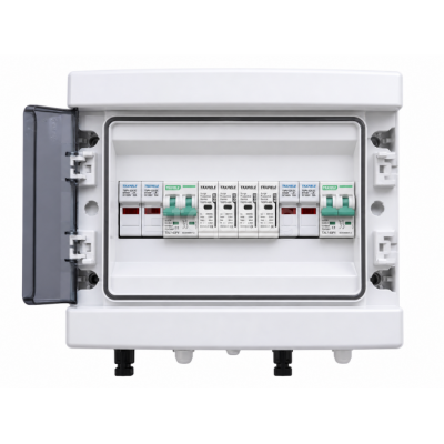 DC Табло два стринга 600V 16А -IP20 с мълниезащити