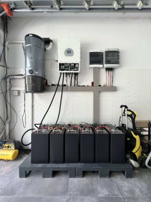 2 броя x 15.36kWh 51.2V 300Ah LiFePO4 CERRNSS СОЛАРНА БАТЕРИЯ