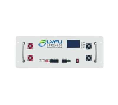 2 x 2.4kWh 24V 100Ah LiFePO4 Батерия Rack LVFU