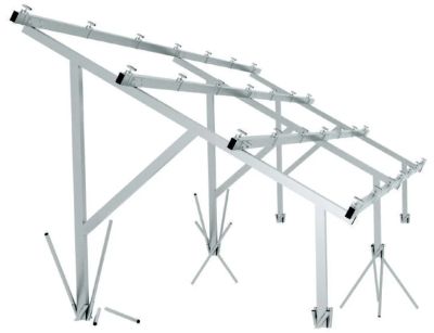 Adjustable Structure for Ground-mounted Solar Systems for 18 Panels  2278x1134mm 10.62kWp