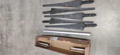 2kW 48V Алуминиева Вятърна Турбина IstaBreeze 5 Карбонови Перки 225см Диаметър