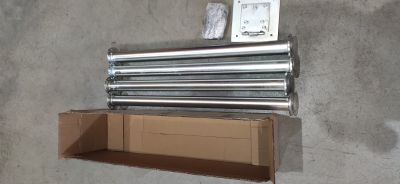 4m Mast Tower & Accessories for Wind Generators IstaBreeze for 40kg Load 3 Steel Ropes