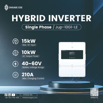 10kW Hybrid Inverter Kit and 16.08kWh LiFePO4 Battery with 12-Year Warranty