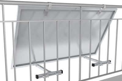 Adjustable Structure for Balcony Solar Systems