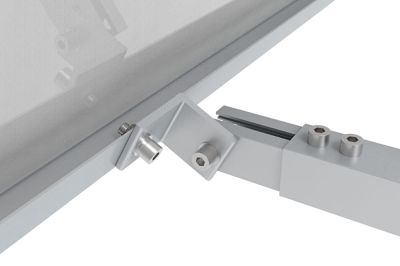 Adjustable Structure for Balcony Solar Systems