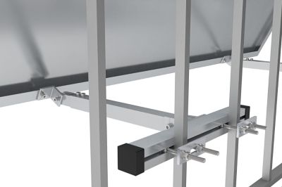 Adjustable Structure for Balcony Solar Systems